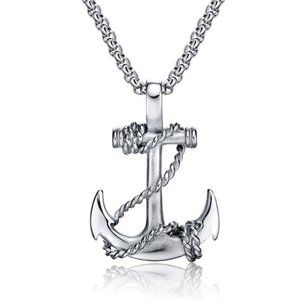 ❤️LIMITED EDITION - Fashion Design Tone Anchor Necklace, N90201P133